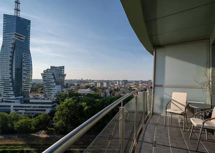 Capital Towers Premium Sunset 15Th Floor & Darmowy Parking Podziemny